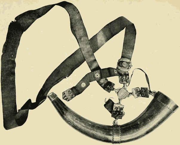 The Tutbury Horn, from a photograph in the reference library at Sheffield.
