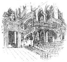 Interior St. Ãtienne du Mont.