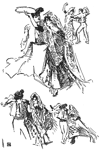 Image not available: Groups in “La Malagueña y el Torero.”

(From work of Eduardo and Elisa Cansino.)