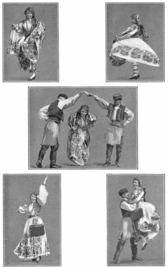 Image not available: The “Kolo” of Servia

Madame Koritiç

Start of a turn
Progress of a turn
A bridge of arms
An emphasis
A lift

