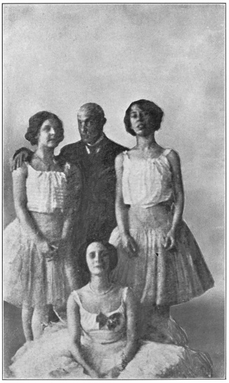 Image not available: Mlle. Lopoukowa
Mlle. Nijinska
Mlle. Pavlowa

With the famous instructor, Sr. E. Ceccetti. From an amateur photograph
taken in their student period.

To face page 246