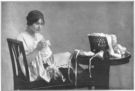 Image not available: Mlle. Lydia Lopoukowa

An aid to secure footing, the toes of ballet slippers are usually darned

To face page 258