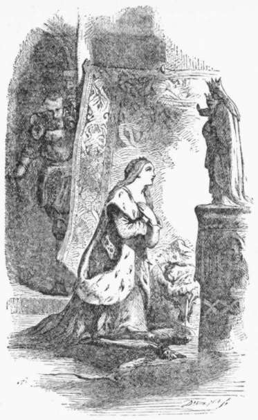 THE SHRINE AT BASSORA.—A devotee at the shrine imploring
the felicity of a happy marriage.