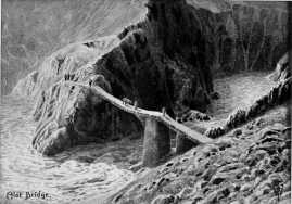 A MOUNTAIN BRIDGE.

A characteristic example near the village of Alot on the Lesser Zab.

No. 12