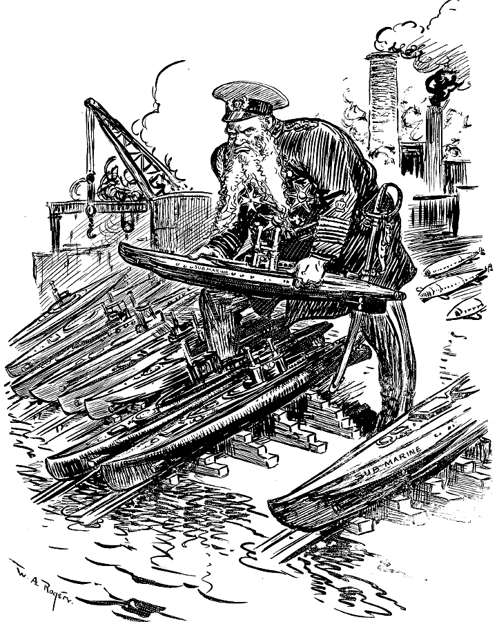 Tirpitz launching more “U” boats.