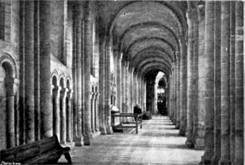 THE NORTH AISLE OF THE NAVE.