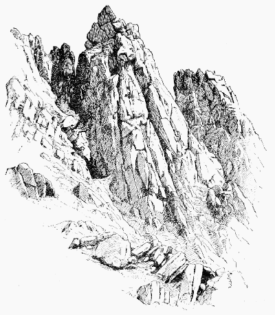 THE ARROWHEAD (South side of Great Gable)