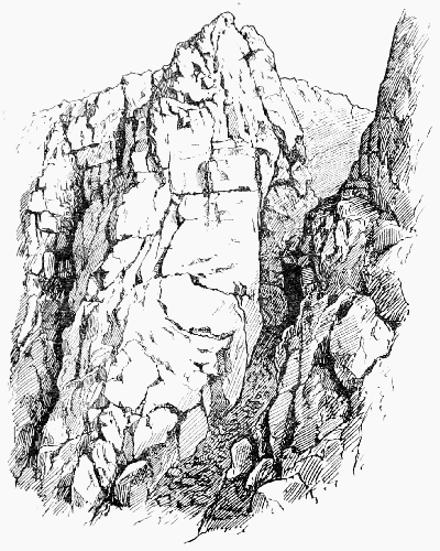 SCAFELL PILLAR AND THE UPPER PITCH OF DEEP GILL