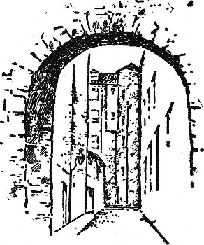 One of the "Pends" or "Closes" where Mary visited the
Boys in her Class.