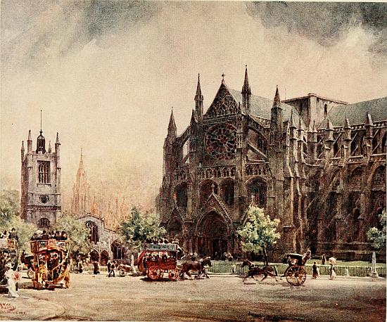 LONDON

WESTMINSTER ABBEY

THE NORTH TRANSEPT