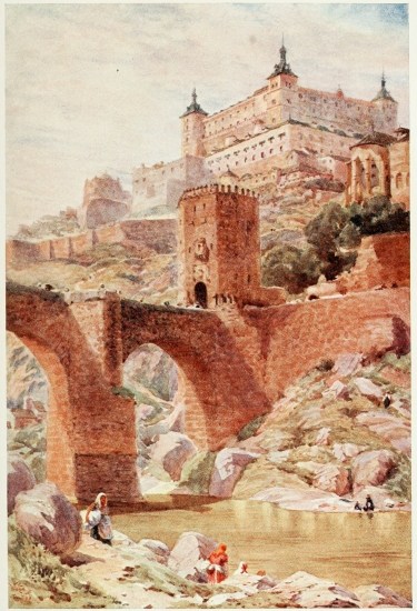 TOLEDO. THE ALCÃNTARA BRIDGE