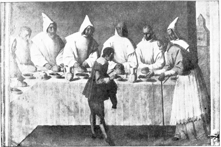 SAINT HUGO IN THE REFECTORY

ZurbarÃ¡n