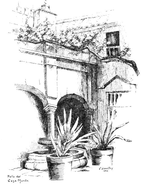 Patio del Casa Murillo