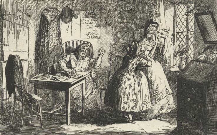 Mrs. Heukbane and Mrs. Shortcake
