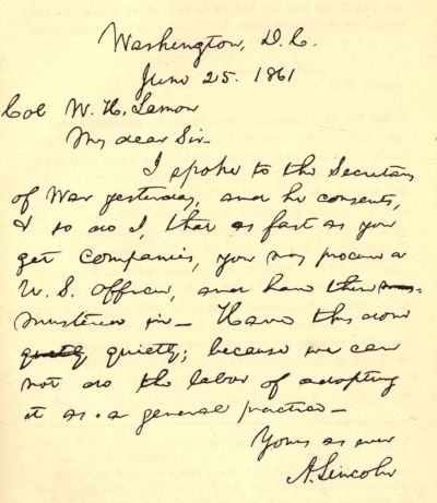 Hand written letter Hand written letter