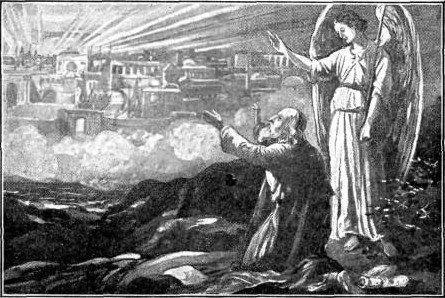 THE HOLY CITY DESCENDS

"Behold, the tabernacle of God is with
men." Rev 21:3.