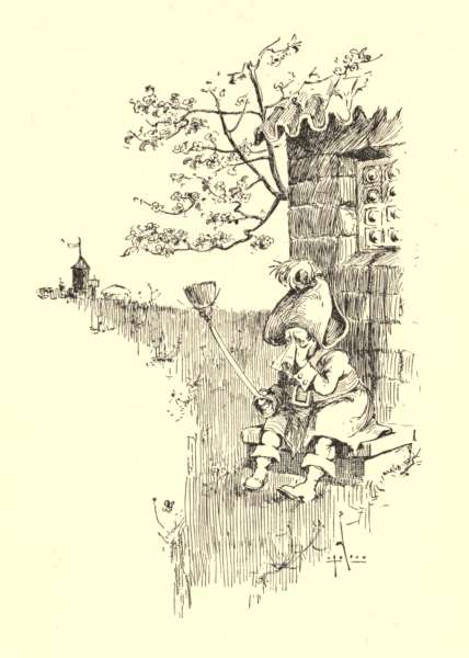 "THE GENERAL-IN-CHIEF USED TO GO BEHIND
THE CHURCH AND CRY."