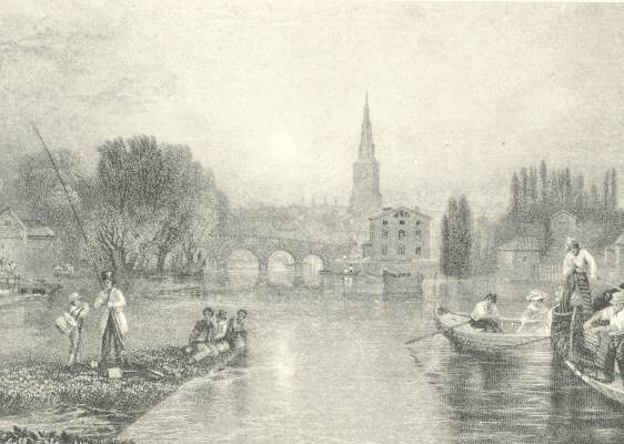 Bedford Bridge, at the foot of which stood the house in which
‘Mark Rutherford’ was born