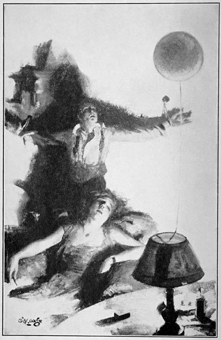 The fatal candle flickered as its heat caused the fragile balloon to
expand