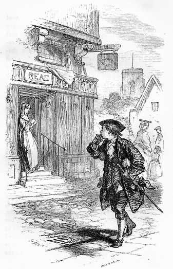 Miss Read's first Glimpse of her future
Husband.—See page 162.