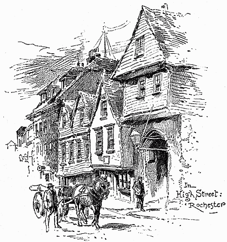 In High Street: Rochester