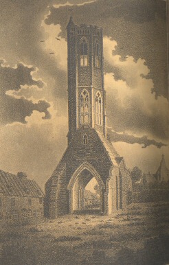 Remains of the Grey Friars Monestry and part of St.
James’s Chapel