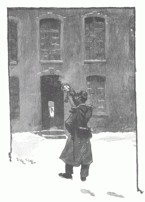 LA VIE Ã LA CASERNE: LE RÃVEIL. After a drawing by Georges Scott.