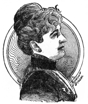 Image not available: MRS. POTTER PALMER, PRESIDENT OF WOMAN’S NATIONAL
COMMISSION.