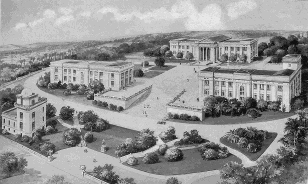 THE UNIVERSITY OF HAVANA

Cuba is enviably distinguished for providing not only elementary but
higher education, even of the best university grade, practically without
cost to the children of her citizens. The University of Havana, which is
the crown of the whole educational system of the country, was founded in
1728, and formerly was housed in the old convent of Santo Domingo. But
in 1900 under the American administration of General Leonard Wood, it
was removed to the fine site of the former Pirotecnica Militar, near El
Principe.